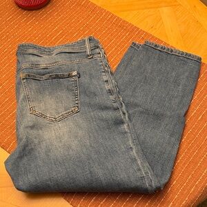 Pilcro Classic Denim Slim Boyfriend Jeans